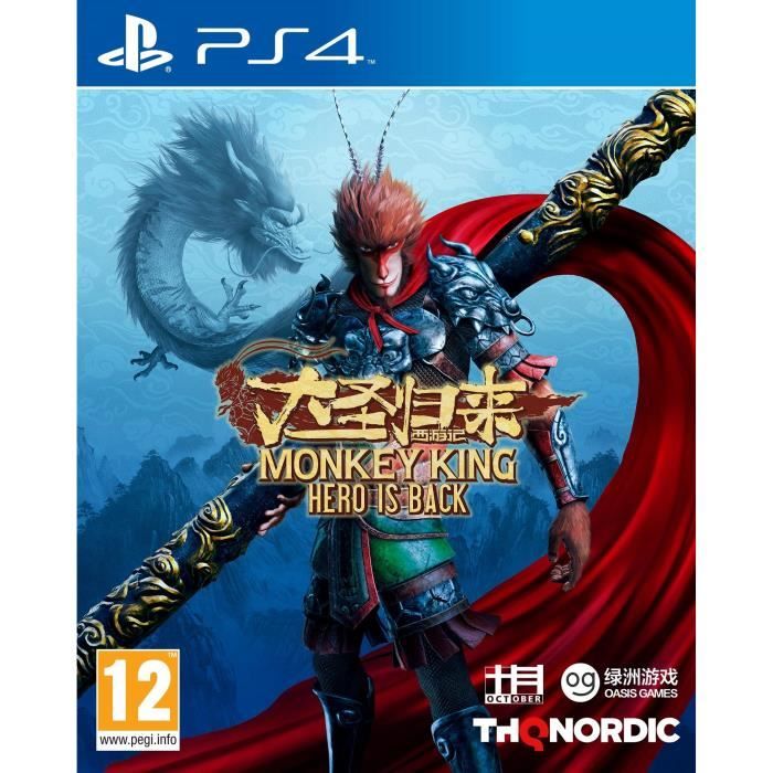 The Monkey King : Hero is Back Jeu PS4