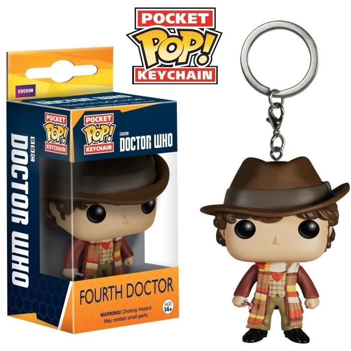 Porte-clé Funko Pocket Pop! Dr Who: Fourth Doctor