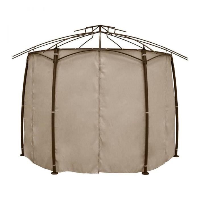 rideaux-tonnelle hesperide maldives ronde sable - achat / vente
