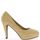 Escarpins femme camel talons 10c...