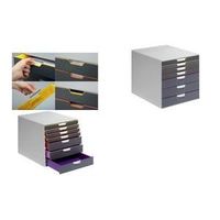 Boîte de classement DURABLE Module de rangement VARICOLOR 7, avec 7… Boîte de classement DURABLE Module de rangement VARICOLOR 7, avec 7…