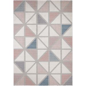 TAPIS MADRID Tapis contemporain - 160X230 cm - Papier Bl