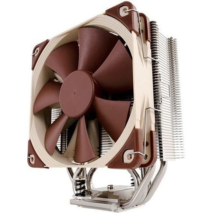 Noctua NH U12S Refroidisseur de processeur pour LGA1156 AM2 AM2 AM3 LGA1155 AM3 LGA2011 FM1 FM2 LGA1150 LGA1151 aluminium et cuivre 120 mm