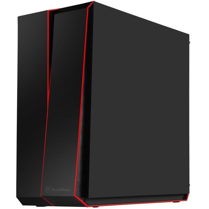 SilverStone SST-RL07B-G - Red Line Boîtier1