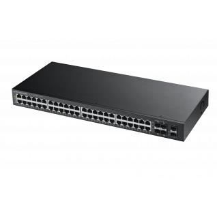 ZYXEL Commutateur GS2210-48 - Géré - 44 x 10/100/1000 + 2 x Gigabit SFP + 4 x SFP Gigabit combiné