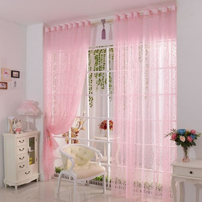 Imprimer Fleur Voile Porte Rideau Fenêtre Chambre Rideau Divider ... Imprimer Fleur Voile Porte Rideau Fenêtre Chambre Rideau Divider ...