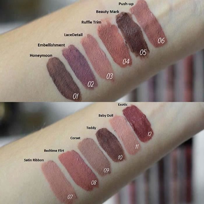 Nyx Lip Lingerie Liquid Lipstick Lip Gloss Matte Sexy