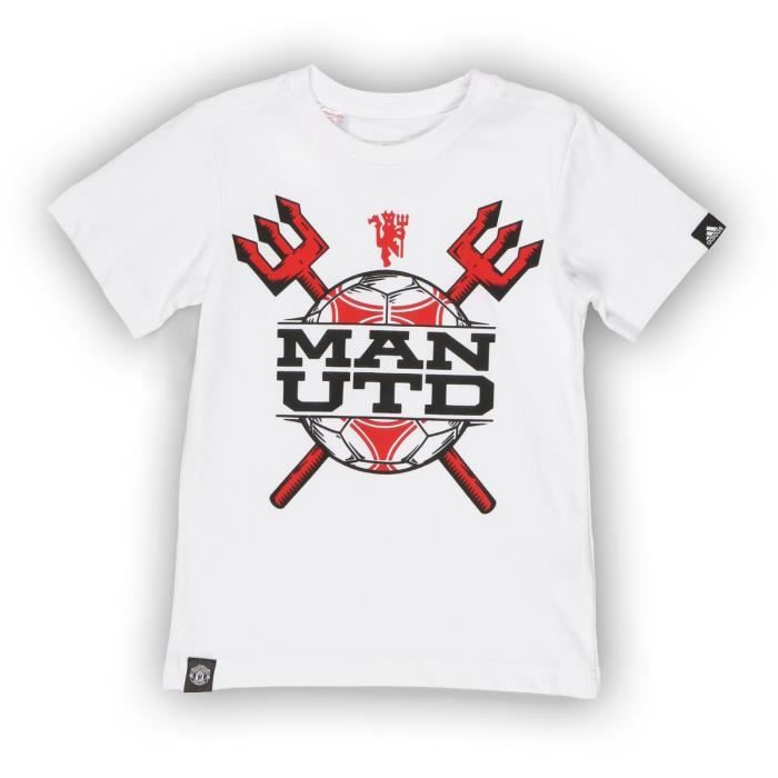 ADIDAS T-shirt Manchester United Football Enfant Garçon FTL