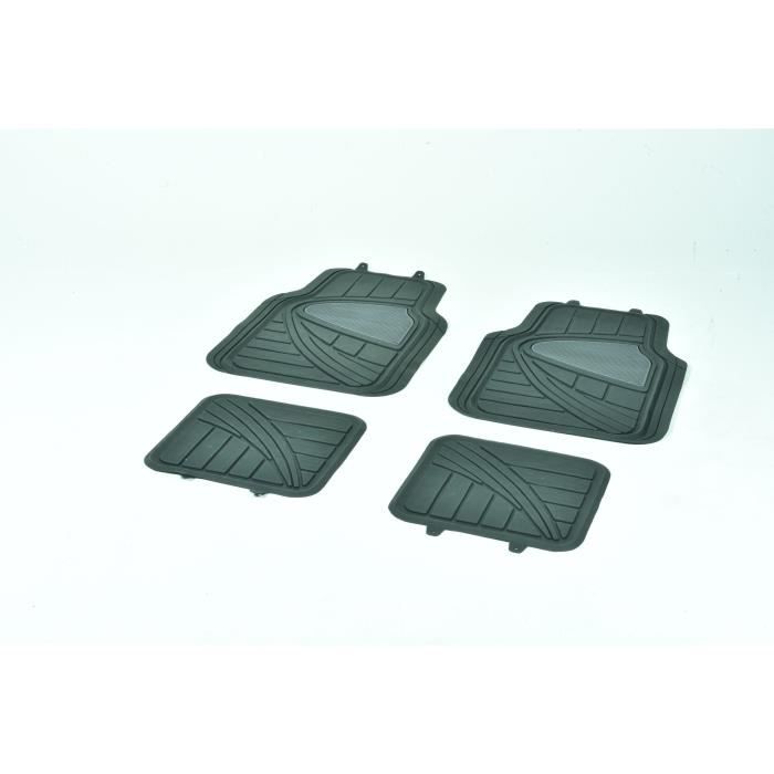 DBS Jeu de 4 tapis universelles - Taille standard - Qualité NBR