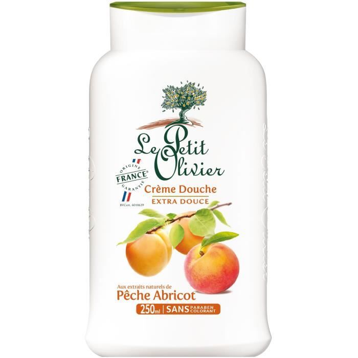 Crème de douche Pèche et Abricot - 250ml