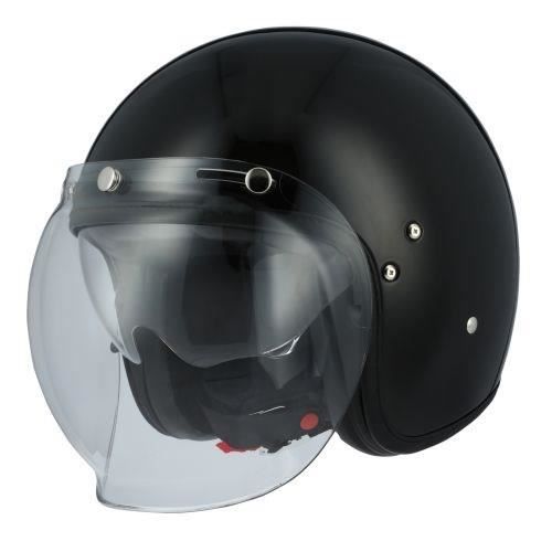 Astone Casque Jet Vintage Noir Verni Achat Vente Casque Moto