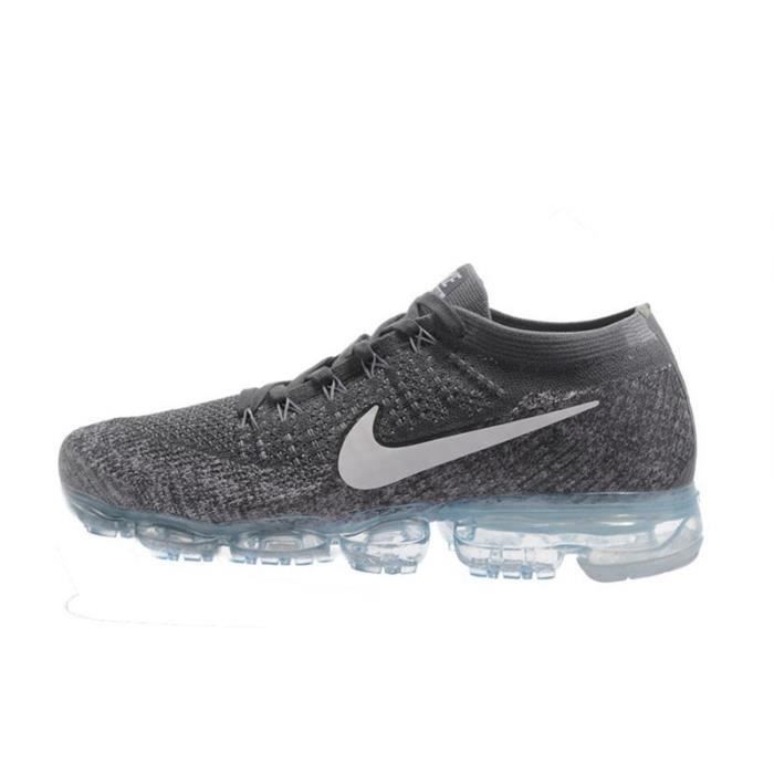 Gris Nike Chaussures Course Air Flyknit Homme Basket Vapormax De Nnwmv80