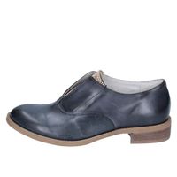 DERBY Derbies Femme CROWN Cuir Bleu DERBY Derbies Femme CROWN Cuir Bleu