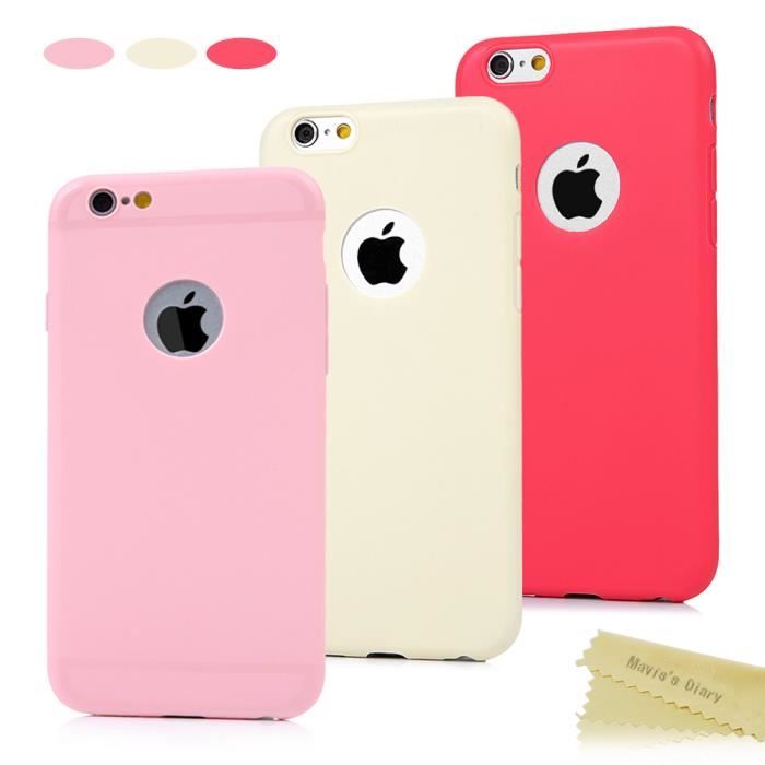 coque rouge pour iphone 6
