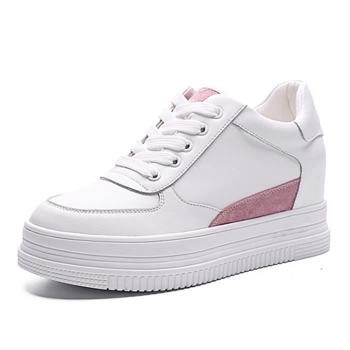 En Femme Compensées Iztpserg Pu Baskets kPiOXuZ