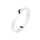 Bague homme or blanc