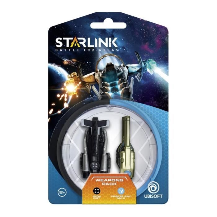 Starlink Pack d'Armes Iron Fist + Freeze Ray Toys