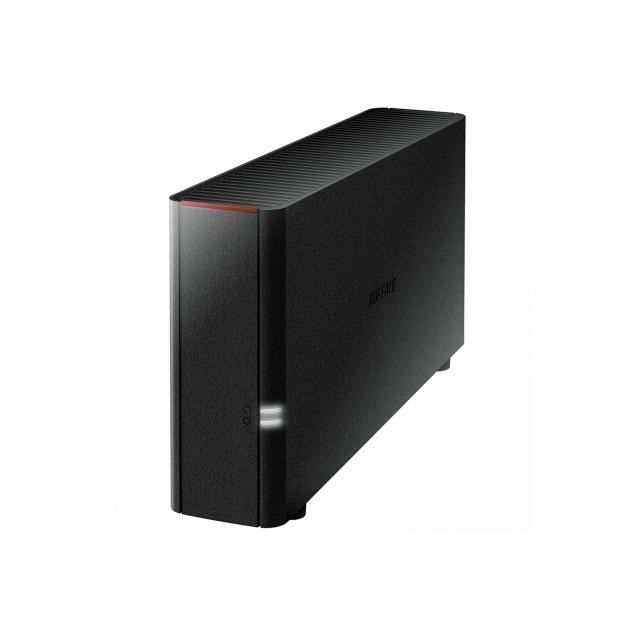BUFFALO Serveur NAS - LinkStation 210 - 4 To - SATA 3Gb/s - HDD 4 To x 1 - RAM 256 Mo - Gigabit ethernet