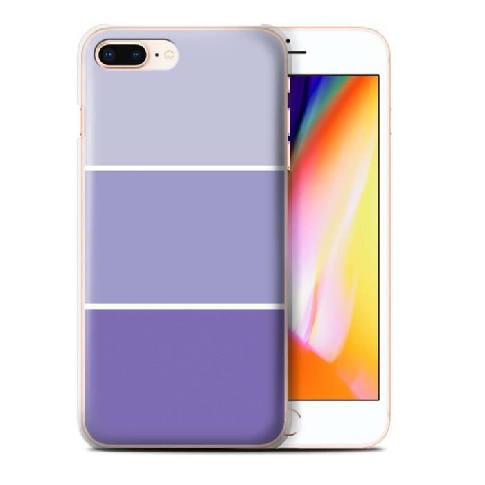 coque iphone 8 plus violet pastel
