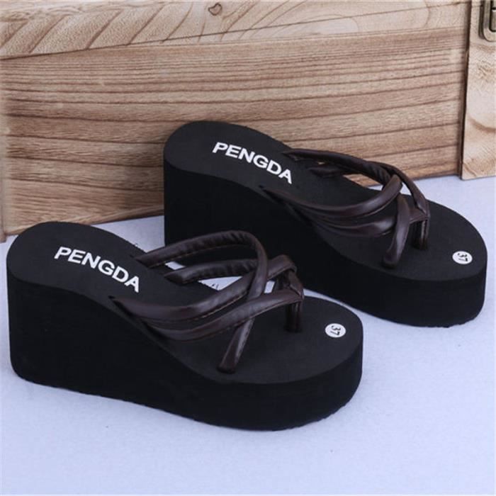 De Luxe Marque Chaussure Chaussures Plateforme Femme Sandale MzqGjULpSV