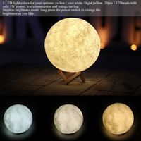 VEILLEUSE BÉBÉ 3D USB LED Lampe magique au clair de lune Bureau d VEILLEUSE BÉBÉ 3D USB LED Lampe magique au clair de lune Bureau d