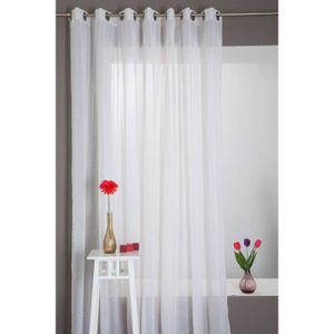 VOILAGE Rideau Voilage 280 cm x 240 cm Grande Largeur Effe
