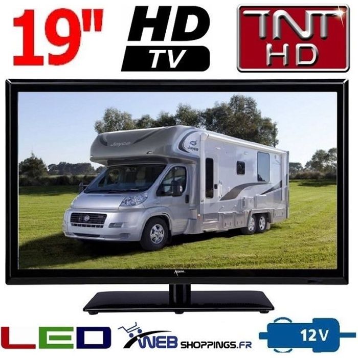 TV CAMPING CAR 19" 47cm LED HD Achat / Vente téléviseur led TV