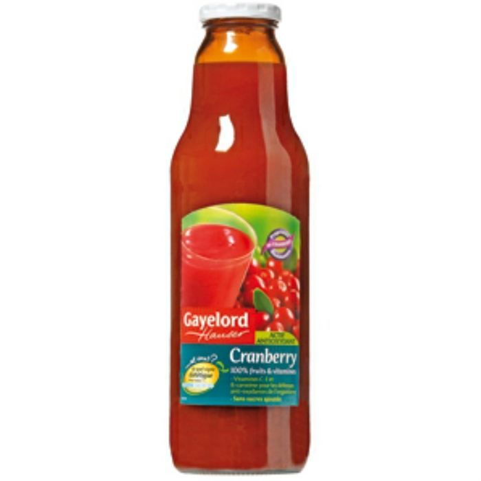 GAYELORD HAUSER Jus de Cranberry 75 cl   Achat / Vente BOISSON FRUIT