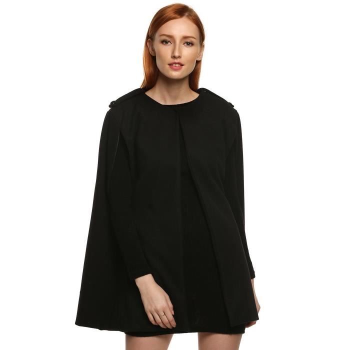 Manteau femme automne de femmes hiver mélange Vêtements 1JTuK3lFc