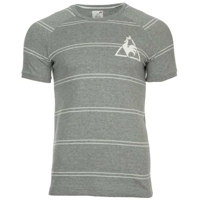 tee shirt coq sportif gris