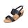 Sandale compensee C M 399-24 Black