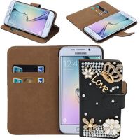 COQUE - BUMPER PIPIHUA® Coque pour Samsung Galaxy S6 (Noir) COQUE - BUMPER PIPIHUA® Coque pour Samsung Galaxy S6 (Noir)