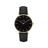 MONTRE CLUSE Montre CL18401 - Bracelet cuir - Femme - Noi MONTRE CLUSE Montre CL18401 - Bracelet cuir - Femme - Noi