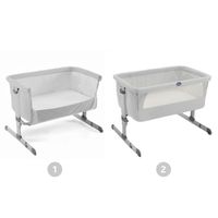 BERCEAU ET SUPPORT CHICCO Berceau Cododo Next 2 Me Silver BERCEAU ET SUPPORT CHICCO Berceau Cododo Next 2 Me Silver