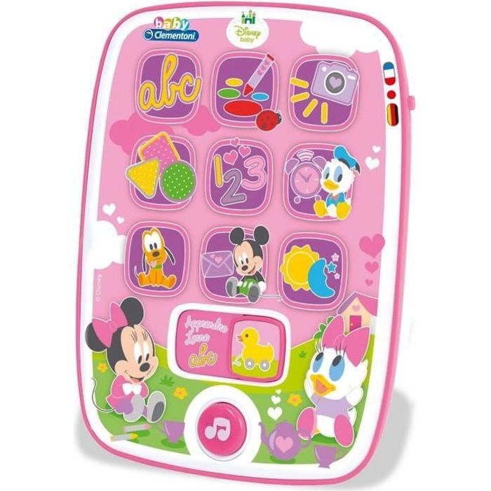 MINNIE Ma première tablette baby Clementoni