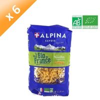 PÂTES ALIMENTAIRES ALPINA Nouilles Savoisiennes Bio - 500 g x6 PÂTES ALIMENTAIRES ALPINA Nouilles Savoisiennes Bio - 500 g x6