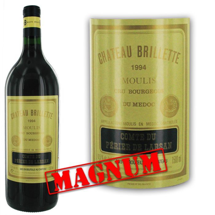 Château Brillette 1994 Magnum   Achat / Vente VIN ROUGE Château