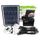 18W 10V Panneau Solaire + 4 Ampoule 2 USB Chargeur