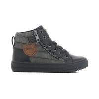 BASKET CORTINA Baskets Montant en Cuir Synthétique Noir E BASKET CORTINA Baskets Montant en Cuir Synthétique Noir E