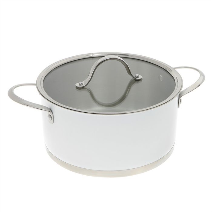 CREALYS Faitout / marmite 24 cm TWIST inox 5.5 L   Achat / Vente