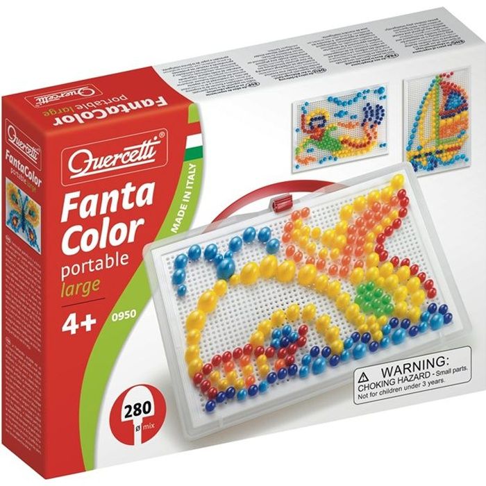 Mix 280 Quercetti   Achat / Vente PACK MOSAIQUE Fantacolor Mix 280