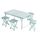 Table camping avec tabourets