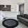 LIFE Tapis de salon shaggy rond Ø120 cm - Anthraci