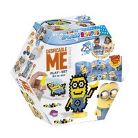 JEU DE PERLE Á REPASSER MINIONS Perles à vaporiser - Kit jeux JEU DE PERLE Á REPASSER MINIONS Perles à vaporiser - Kit jeux