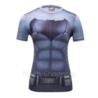 T-SHIRT T-shirt à Manches courtes Compression Super hér... T-SHIRT T-shirt à Manches courtes Compression Super hér...