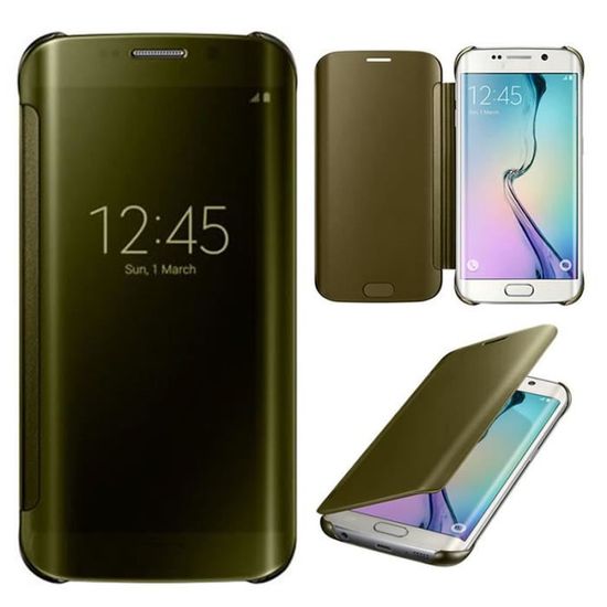 coque clear view samsung s7
