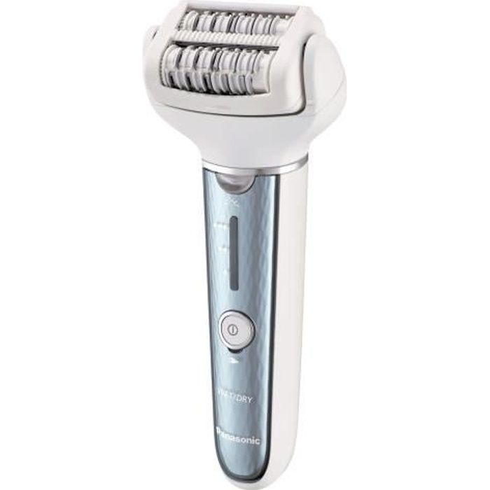 PANASONIC ES-EL2A-A503 Epilateur Wet&Dry 3 accessoires inclus 3 vitesses Tête pivotante Waterproof Fonction vision