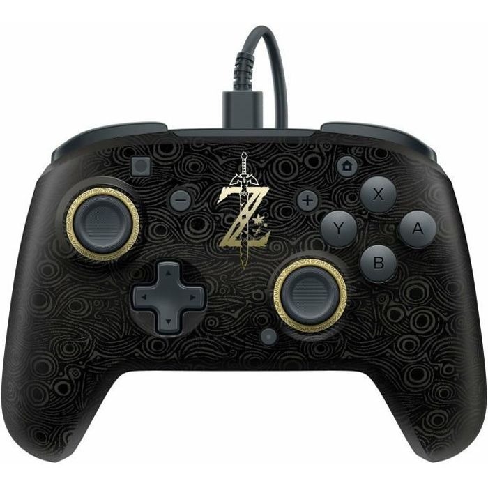PDP Manette filaire Zelda noir compatible Xone