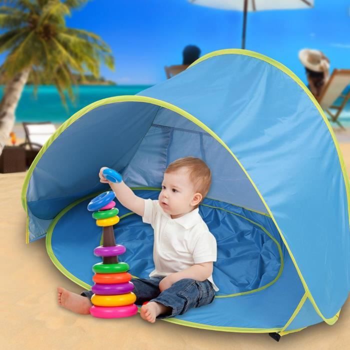 Tente De Plage Pour Bébé Parasol Abri De Plage Tente Portable Bébé
