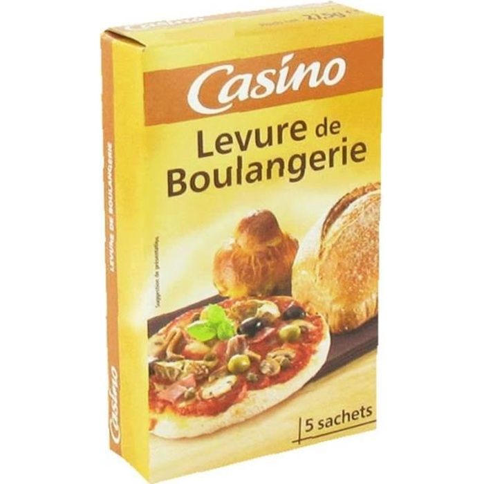 1 2 cube de levure de boulanger